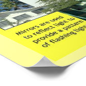 Poster Science, physique, phare (Coin)