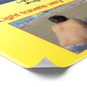 Poster Science, physique, propriétés de la lumière (Coin)