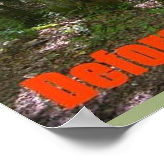 Poster Science Vie Science Déforestation (Coin)