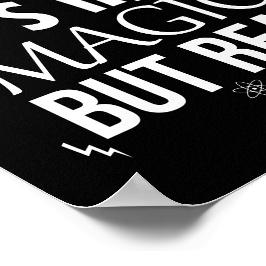 Poster Science's like magic but real (Coin)
