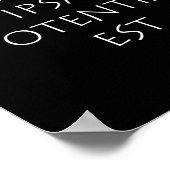 Poster Scientia ipsa potentia est (Coin)