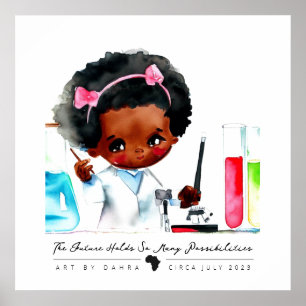 Poster Scientifique noir