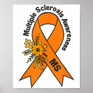 Poster Sclérose en plaques SEP Sensibilisation Sclérose e