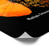 Poster Sclerosis We Don't Know How Strong Butterfly Ms (Coin)