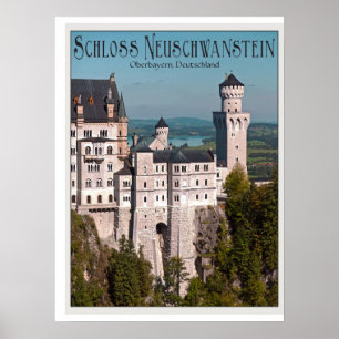 Poster Scloss Neuschwanstein