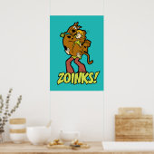 Poster Scooby-Doo and Shaggy Zoinks! (Cuisine)
