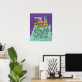 Poster Scooby-Doo and the Gang "Haunted House" (Bureau à domicile)