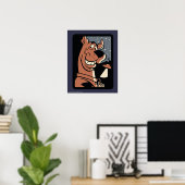 Poster Scooby Doo avec OVNI (Bureau à domicile)