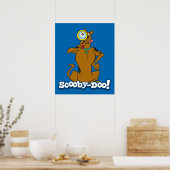Poster Scooby Doo Avec Verre Magnifiant (Cuisine)