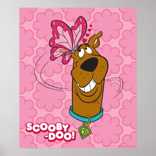 Poster Scooby-Doo Butterfly Kisses (Devant)