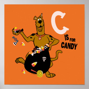 Poster Scooby-Doo   C est pour Candy