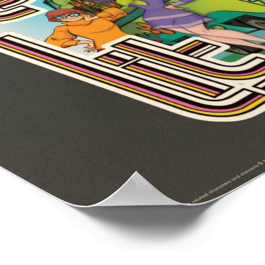 Poster Scooby-Doo | "C'est Lit" Mystery Machine Graphic (Coin)