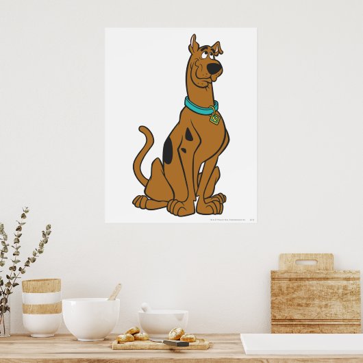 Poster Scooby Doo Chiot Yeux (Cuisine)