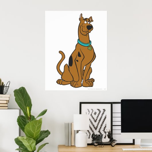 Poster Scooby Doo Chiot Yeux (Bureau à domicile)