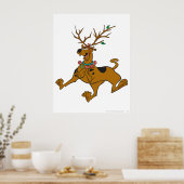 Poster Scooby-Doo Christmas Holiday Antlers (Cuisine)