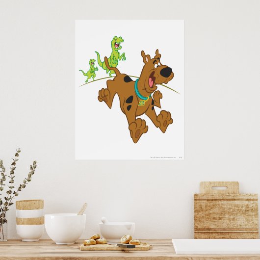 Poster Scooby-Doo Dinosaur Escape (Cuisine)