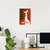 Poster Scooby-Doo "Effrayant" (Bureau à domicile)