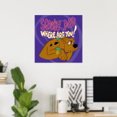 Poster Scooby-Doo effrayé (Bureau à domicile)
