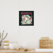 Poster Scooby-Doo et le groupe Gang Meddling Kids Punk (Cuisine)