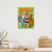 Poster Scooby-Doo et le livre d'investigation de Gang (Cuisine)