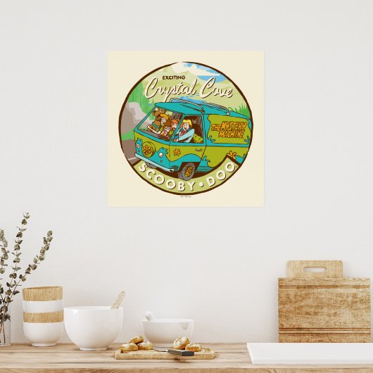 Poster Scooby-Doo | Gang Traversant "Crystal Cove" (Cuisine)