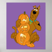 Poster Scooby-Doo | Halloween Jack-O-Lantern (Devant)