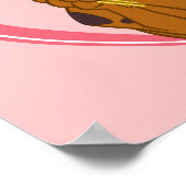 Poster Scooby-Doo Holding Heart Lolipops (Coin)