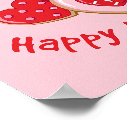 Poster Scooby-Doo - Joyeuse Journée des Coeurs (Coin)