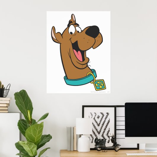 Poster Scooby-Doo Joyeux Visage (Bureau à domicile)
