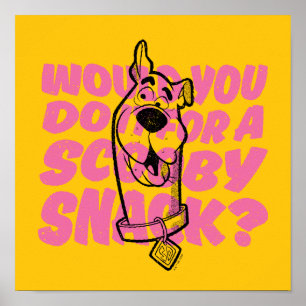 Poster Scooby-Doo  Le Feriez-Vous Pour Un Snack Scooby ?
