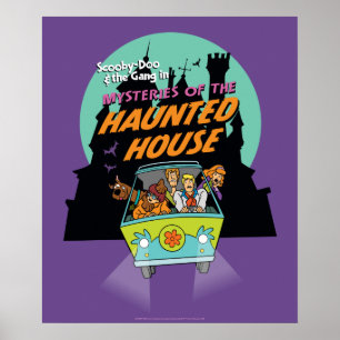Poster Scooby-Doo "Mysteries Of The Haunted House"