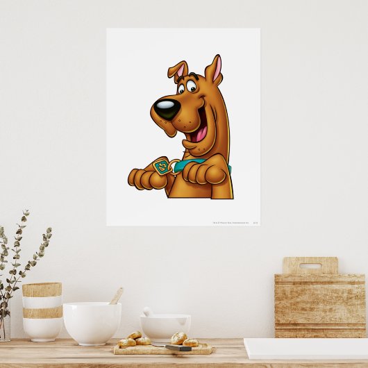Poster Scooby-Doo Paws Up (Cuisine)