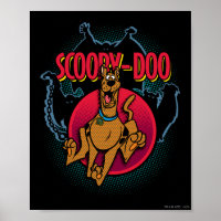 Scooby-Doo Running From Ghosts Graphic