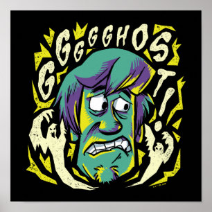 Poster Scooby-Doo   Shaggy effrayée