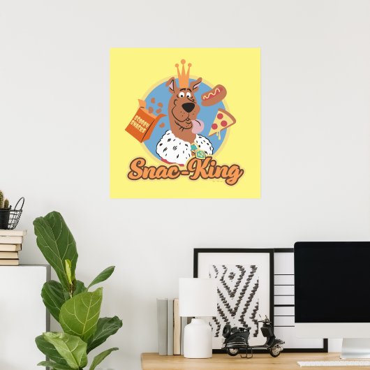 Poster Scooby-Doo Snac-King (Bureau à domicile)