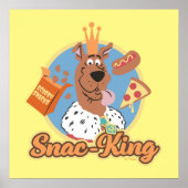 Poster Scooby-Doo Snac-King (Devant)