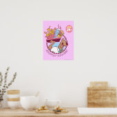 Poster Scooby-Doo "Snacks Scooby" (Cuisine)