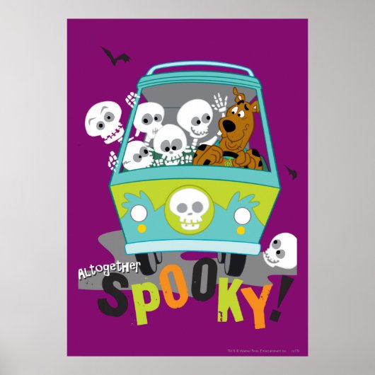 Poster Scooby-Doo Spooky Mystery Machine (Devant)