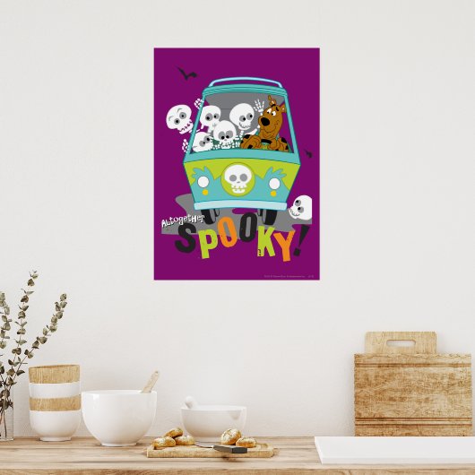 Poster Scooby-Doo Spooky Mystery Machine (Cuisine)