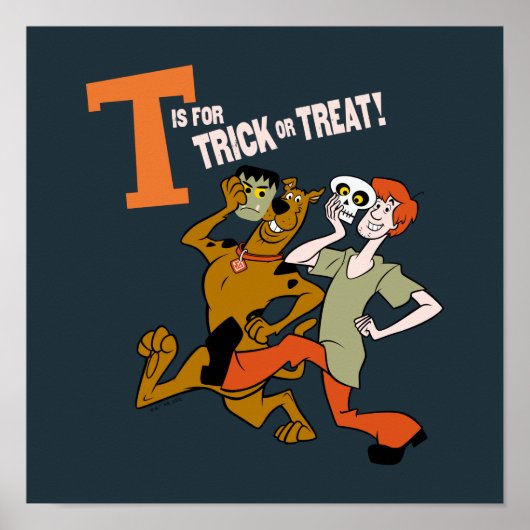 Poster Scooby-Doo | T est pour les essais (Devant)