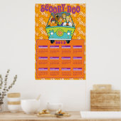 Poster Scooby-Doo The Mystery Machine 2013 Calendar (Cuisine)