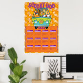 Poster Scooby-Doo The Mystery Machine 2013 Calendar (Bureau à domicile)
