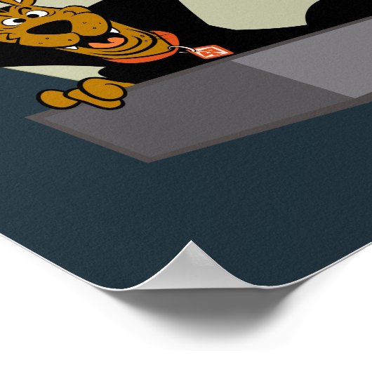 Poster Scooby-Doo | V est pour Vampire (Coin)
