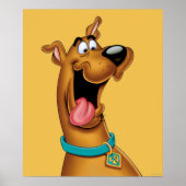 Poster Scooby Doo Visage Excité (Devant)