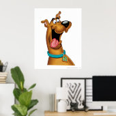 Poster Scooby Doo Visage Excité (Bureau à domicile)