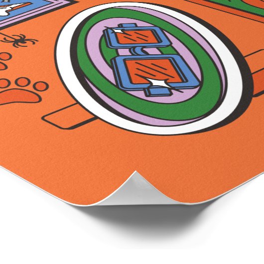 Poster Scooby-Doo Wall of Halloween Picture Frames (Coin)