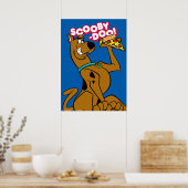 Poster Scooby-Doo With Pizza Slice (Cuisine)