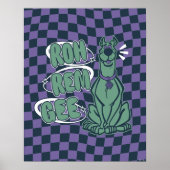 Poster Scooby rétro "OMG" (Devant)