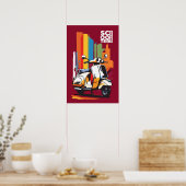 Poster Scooter (Cuisine)