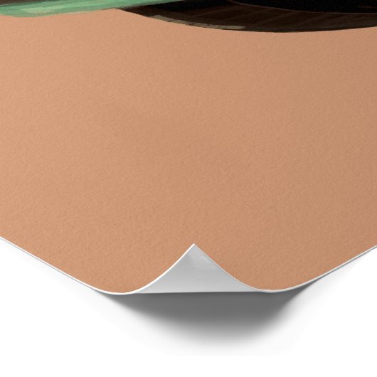 Poster Scooter fille (Coin)